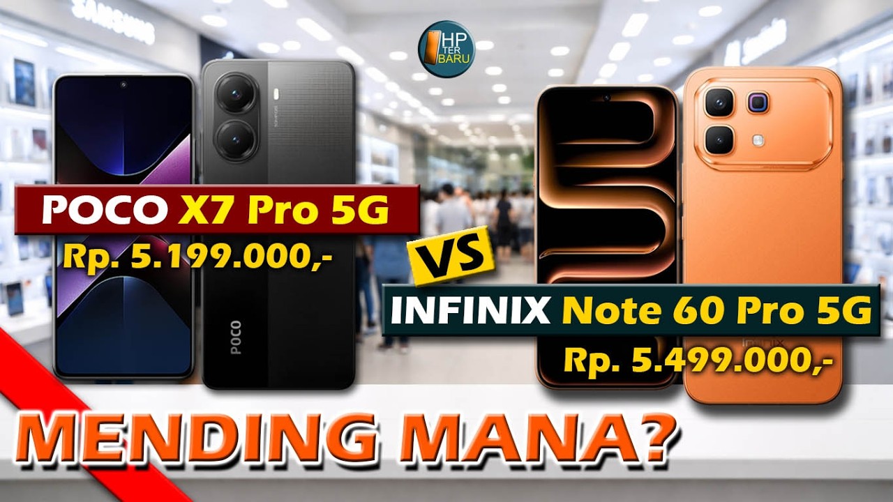 MENDING MANA? POCO X7 PRO 5G VS INFINIX NOTE 60 PRO 5G