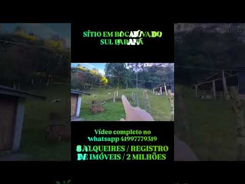 Sítio em Bocaiúva do Sul Paraná