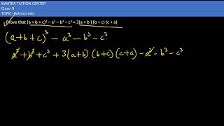 Download lagu 14.  Prove that (a   b   c)3 – a3 – b3 – c3 = 3(a   b ) (b   c) (c   a) mp3
