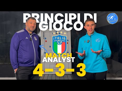 Principi di Gioco del 4-3-3 in Fase di Possesso - Con Match Analyst FIGC