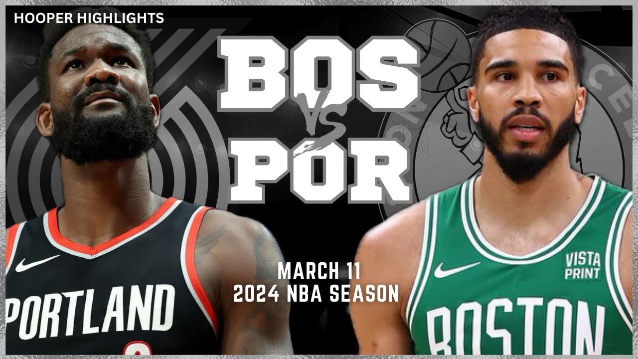 12.03.2024 | Portland Trail Blazers 99-121 Boston Celtics