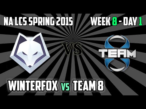 5. Winterfox vs Team 8 - Highlights - NA LCS Spring 2015 - W8D1
