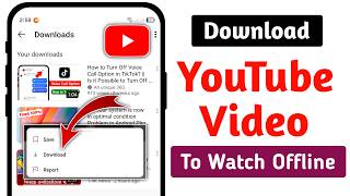 Download lagu How to Download YouTube Videos to Watch Offline (New Update 2026) || YouTube Download Option Missing mp3