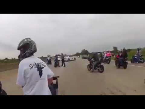 Insane bikers on the streets