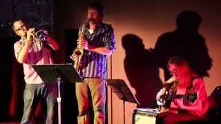 AYCH - Jim Hobbs, Mary Halvorson, Taylor Ho Bynum - at JACK, Brooklyn - Sept 16 2013