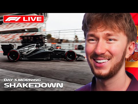 F1 SHAKEDOWN TESTING - Day 3 Morning