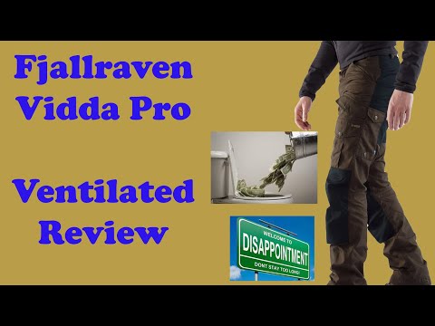 Fjallraven Vidda Pro Ventilated Review - Not Great