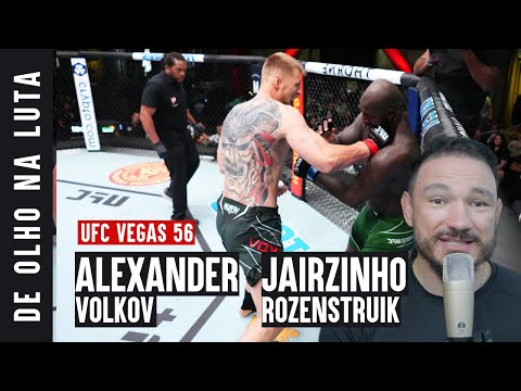 Alexander Volkov vs Jairzinho Rozenstruik full fight