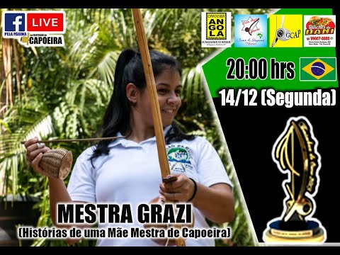 182ª LIVE NA IDENTIDADE DO CAPOEIRA - MESTRA GRAZI CDO