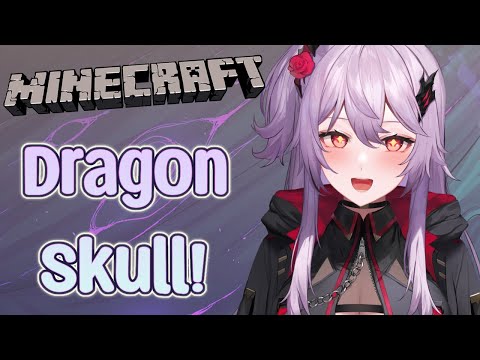 Ikumi - 【Minecraft】Spooky Dragon Skull x Pumpkin House! Rawr~