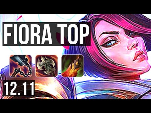 FIORA vs URGOT (TOP) | 9/0/9, 68% winrate, Legendary | EUW Master | 12.11