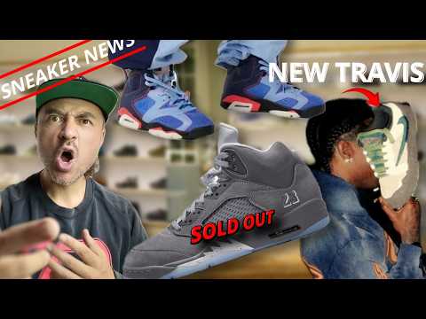 People were OUTSIDE for the Wolf Grey 5's + a new Travis Collab that would break the game! + more