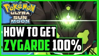 How to get Zygarde 100% Form in Pokemon Ultra Sun and Ultra Moon