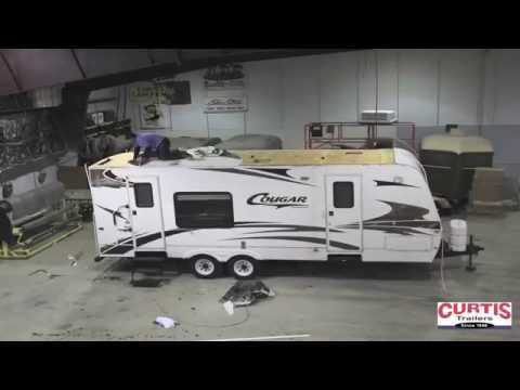 Curtis Trailers Rubber Roof Replacement HD