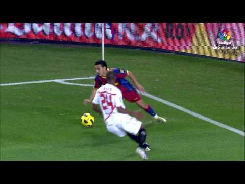 Resumen de FC Barcelona vs Sevilla FC (5-0) 2010/2011