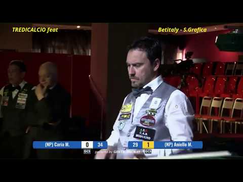 ANIELLO vs CARIA -5^PROVA BILIARDO BTP 2017 S.ANTONINO