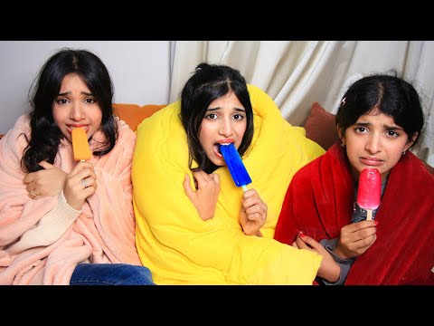 شفا وبنات مرضوا بسبب البرد !!