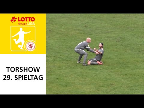 Torshow 29. Spieltag LOTTO Hessenliga 2022/2023
