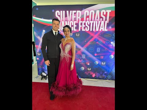 Lekha Keister & Kamil Urbaniak in Bulgaria,  Viennese Waltz Show Dance  "Waltz Goes On," Sept. 2025