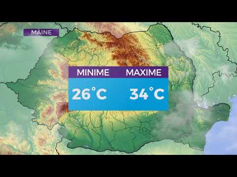 Prognoza meteo pentru 20 iunie