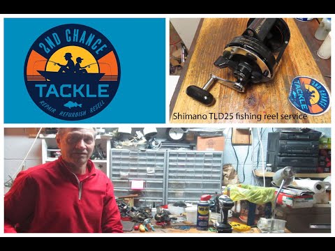 Shimano TLD25 lever drag fishing reel how to service