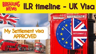 My ILR Settlement visa Timeline ~ All the details 