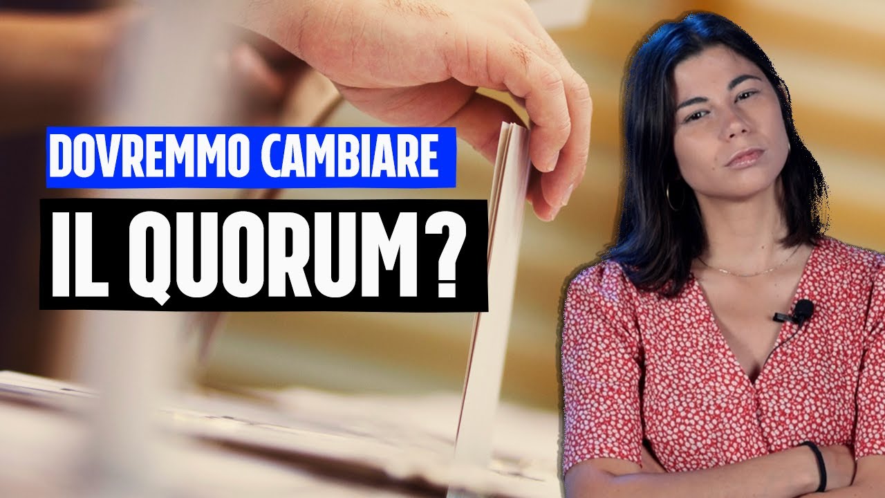 Referendum 8 e 9 giugno, dopo i risultati sull'affluenza è il momento di cambiare il quorum?