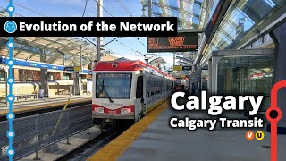 Calgary's C-Train & Transitway Network Evolution