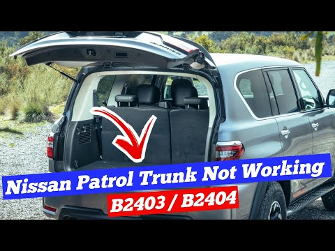 B2303 Nissan Patrol Trunk Not Opening? Try This Pulse Encoder Fix!