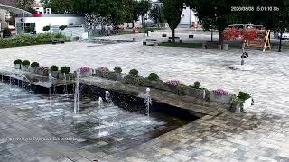 Park na placu Kościuszki - Dąbrowa Białostocka 4K