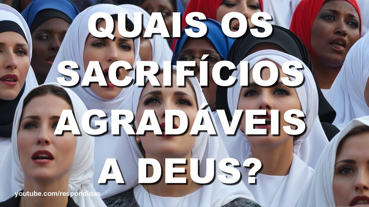 #2970 Quais os sacrifícios agradáveis a Deus? Hebreus 13 - Mario Persona