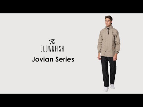 The clownfish jovian series pvc reversible waterproof rainco...