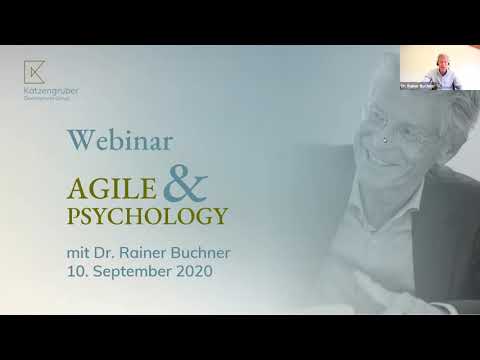 Webinar Agile & Psychology mit Dr. Rainer Buchner & Andreas Pförtner|Katzengruber Development Group