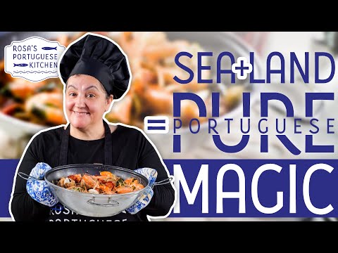 Pork & Shellfish Cataplana: Traditional Portuguese Mar e Terra | Rosa’s Portuguese Kitchen S02E03