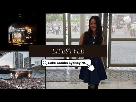 Luke Combs Sydney N1 | Country Music, Self-Portrait & Wish Upon A Whiskey