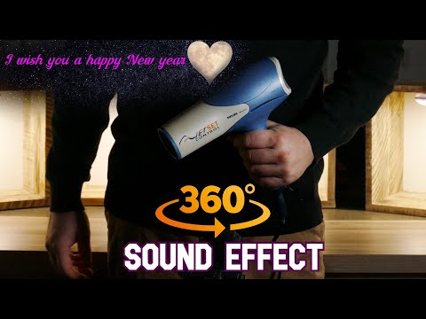 #597, Relaxing movement of HAIR DRYER