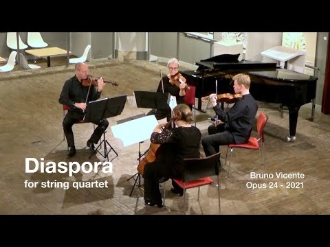 Bruno Vicente - Diaspora (Opus 24) | Amici Della Musica String Quartet