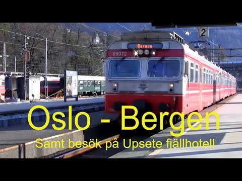 2016-11-10 TÅGRESA OSLO - BERGEN samt besök på Upsete fjällhotell ( Thomas Rådén )