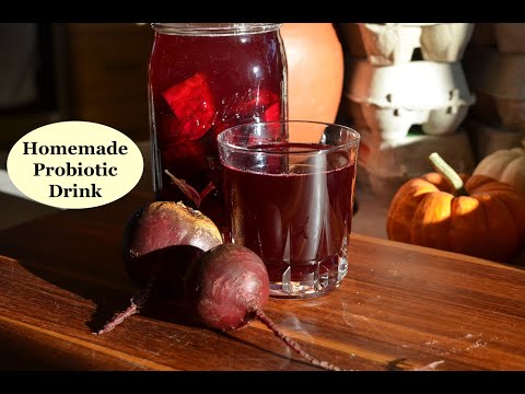 How to Make Beet Kvass (Homemade Probiotic Drink)