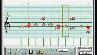 Mario Paint Composer - Powerhouse by Raymond Scott (Assembly line toon music)