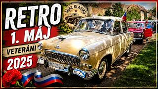 Retro 1. máj – Veteráni 2025