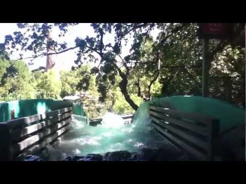 Log Jammer POV Six Flags Magic Mountain (Ride Removed Now)