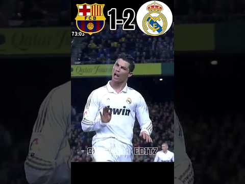 Epic Showdown: Ronaldo vs Messi in Barcelona vs Real Madrid La Liga Match