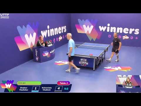 WINners CUP table 2  08.10 Zhukov Vladislav - Kolomiets Vladimir 21:30