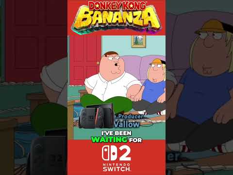 Peter Griffin Plays Donkey Kong Bonanza on Switch 2!