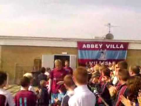 Abbey Villa Lifting The League Cup