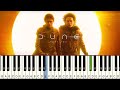 Dune: Part Two 2024: Soundtrack on Piano. Easy Tutorial+Sheet Music as a gift!