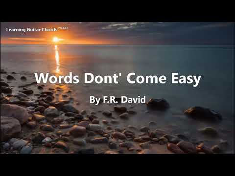 Some Things Dont Come Easy - England Dan and…