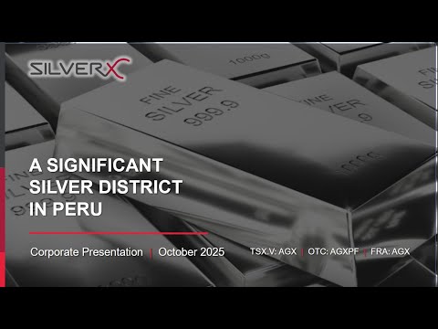Silver X Mining Corp. (OTCQB: AGXPF| TSXV: AGX): Virtual Investor Conferences