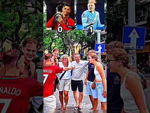 Ronaldo vs Haaland #ronaldo #haaland #shorts #shortvideo #viral